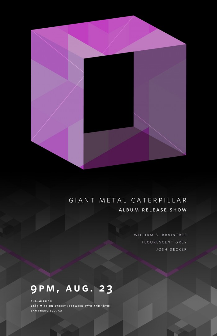 Giant Metal Caterpillar - Release Show